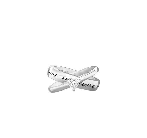 Ringe Kidult Dame in Stahl 721012-13 - 721012-13
